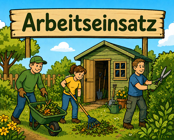 Mehr über den Artikel erfahren 2. Arbeitseinsatz 2026