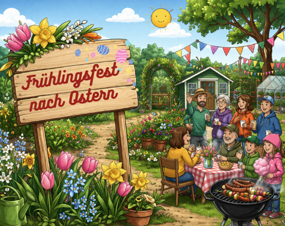 Mehr über den Artikel erfahren Einladung zum Frühlingsfest nach Ostern