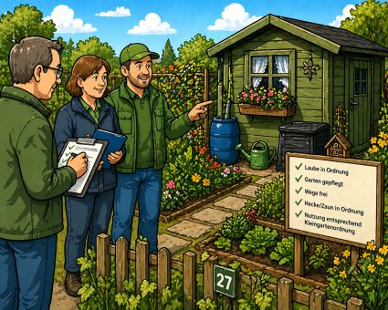 Mehr über den Artikel erfahren Gartenbegehung Gärten 1 – 27