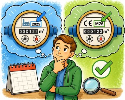 Mehr über den Artikel erfahren Welche Jahreszahl zählt bei der Wasseruhr?